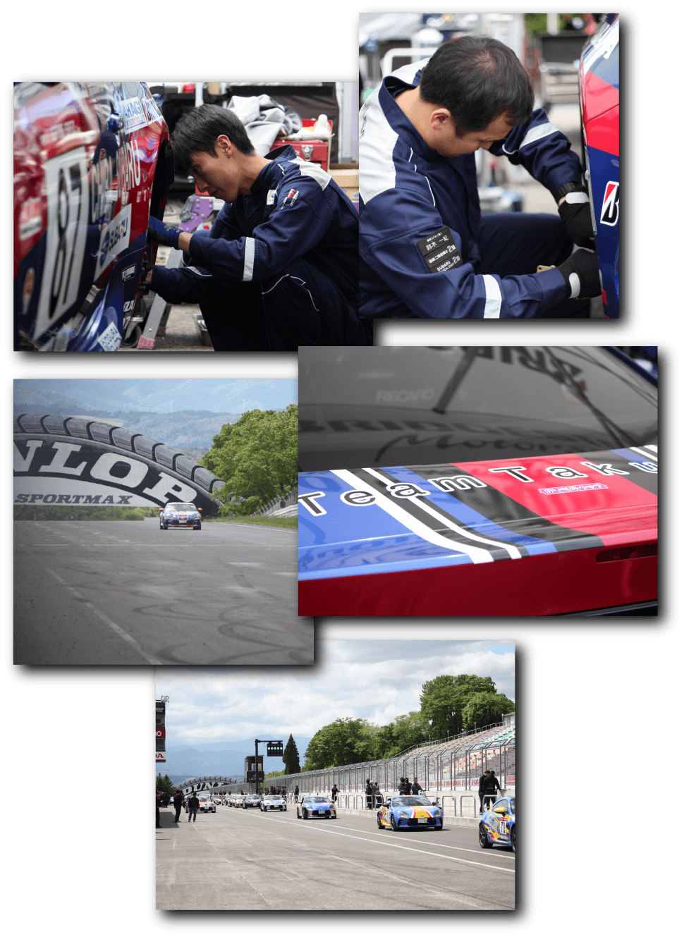 東京スバル SUPER GTのテスト走行