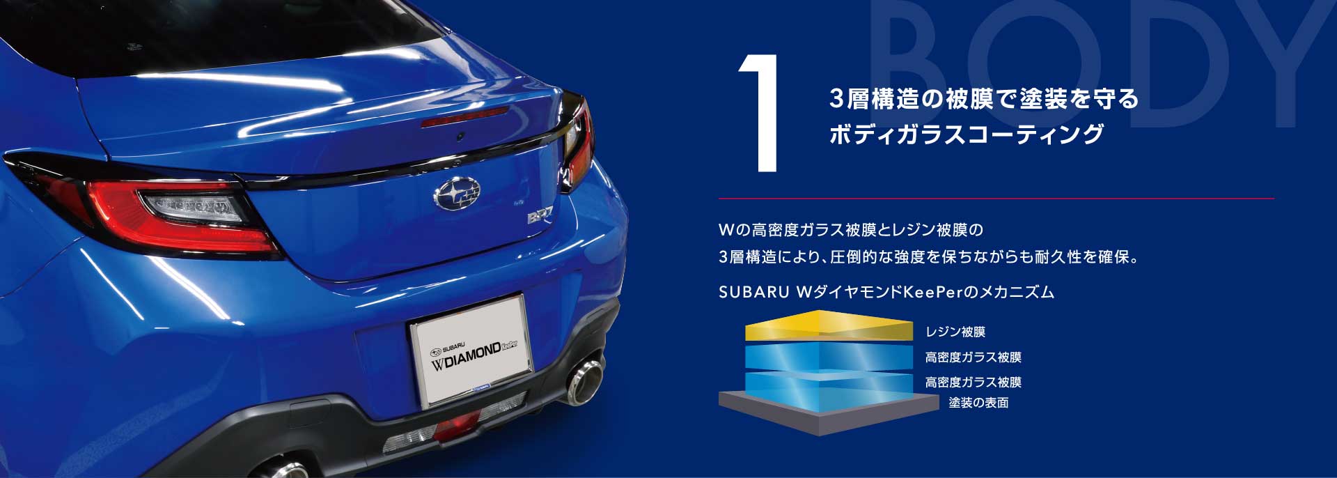 SUBARU WダイヤモンドKeePer ｜東京スバル株式会社